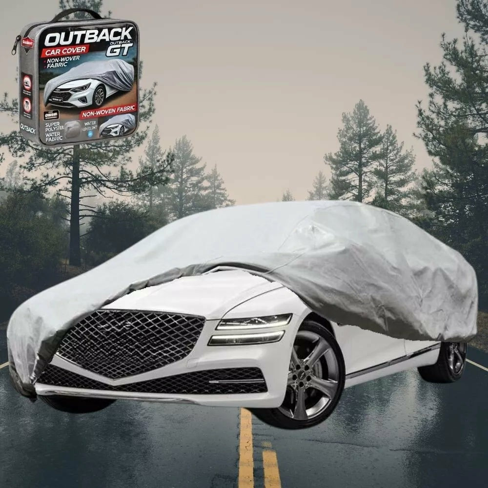 Silver Shield Outdoor Car Cover for Hyundai Genesis 2008 - 2013 (BH) L - Grey