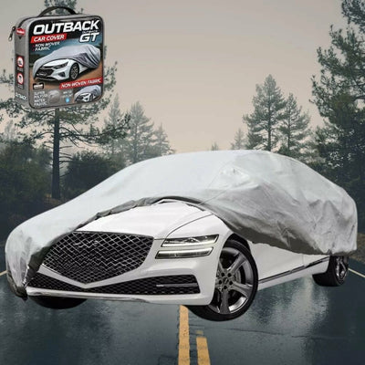 Silvershield Outdoor Car Cover for Hyundai Genesis 2008 - 2013 (BH) L - Grey