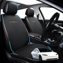 Car Front Seat Cushion Pad for Tesla Model 3 2024 - Current (Highlander) - Pressure Relief - 27 x 26 x 10 cm-1