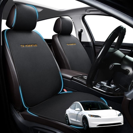 Car Front Seat Cushion Pad for Tesla Model 3 2024 - Current (Highlander) - Pressure Relief - 27 x 26 x 10 cm