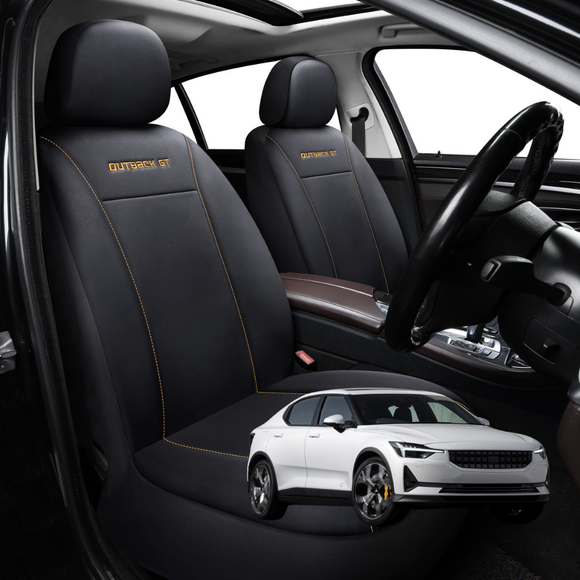 Car Front Seat Cover for Polestar 2 2020 - Current - Black - 27 x 26 x 10 cm