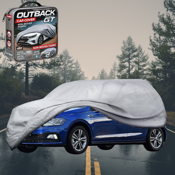 Silvershield Outdoor Car Cover for VolksWagen Polo 2018 - Current (MK6) - L - Grey