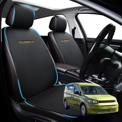 Car Front Seat Cushion Pad for VolksWagen Caddy 2021 - Current Front Only - Pressure Relief - 27 x 26 x 10 cm