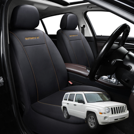 Car Front Seat Cover for Jeep Patriot 2006 - 2015 MK - Black - 27 x 26 x 10 cm