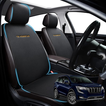 Car Front Sideless Seat Cushion for Mahindra XUV700 2021 - Current - Pressure Relief - 27 x 26 x 10 cm