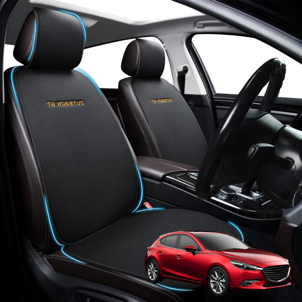 Car Front Seat Cushion Pad for Mazda 3 2014 - 2018 (BM BN) - Pressure Relief - 27 x 26 x 10 cm