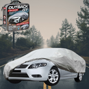 Silvershield Outdoor Car Cover for Ford Falcon Ute 2008 - 2016 (Single Cab, FG) LC - Grey-1