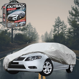 Silvershield Outdoor Car Cover for Ford Falcon Ute 2008 - 2016 (Single Cab, FG) LC - Grey