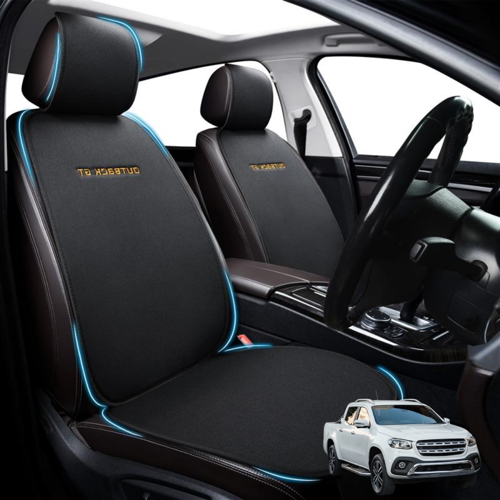 Car Front Seat Cushion Pad for Mercedes-Benz X-Class 2017 - 2021 Ute - Pressure Relief - 27 x 26 x 10 cm