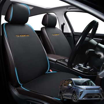 Car Front Sideless Seat Cushion for LDV Mifa 9 2021 - Current (6 Seater) - Pressure Relief - 27 x 26 x 10 cm