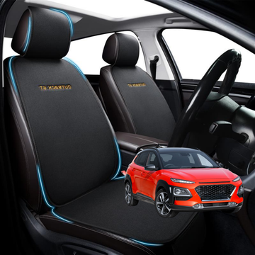 Car Front Sideless Seat Cushion for Hyundai Kona 2017 - 2023 (OS) - Pressure Relief - 27 x 26 x 10 cm