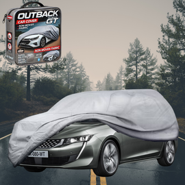 Silvershield Outdoor Car Cover for Peugeot 508 2018 - Current (R83) L - Grey