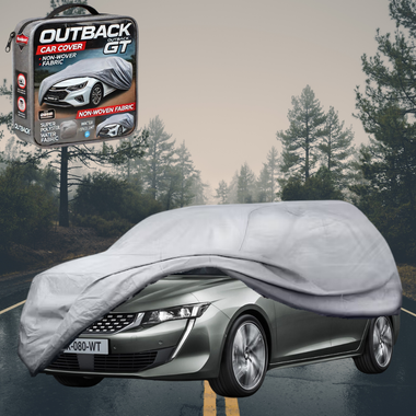 Silvershield Outdoor Car Cover for Peugeot 508 2018 - Current (R83) - L - Grey