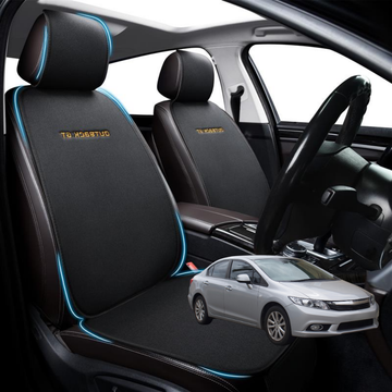 Car Front Sideless Seat Cushion for Honda Civic 2006 - 2012 Hatch(8th Gen) - Pressure Relief - 27 x 26 x 10 cm