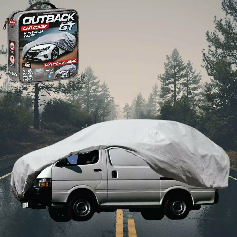 Silvershield Outdoor Car Cover for Toyota Hiace Van 1989 - 2005 (LWB) XXLC - Grey
