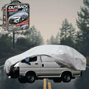Silvershield Outdoor Car Cover for Toyota Hiace Van 1989 - 2005 (LWB) XXLC - Grey-1