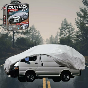 Silvershield Outdoor Car Cover for Toyota Hiace Van 1989 - 2005 (LWB) - XXLC - Grey