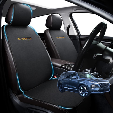 Car Front Sideless Seat Cushion for Hyundai Santa Fe 2019 - 2024 (TM) - Pressure Relief - 27 x 26 x 10 cm