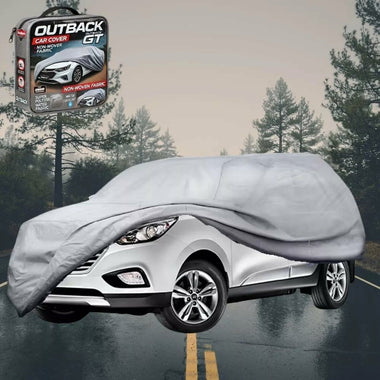 Silvershield Outdoor Car Cover for Hyundai Tucson 2004 - 2009 JM - LC - Grey