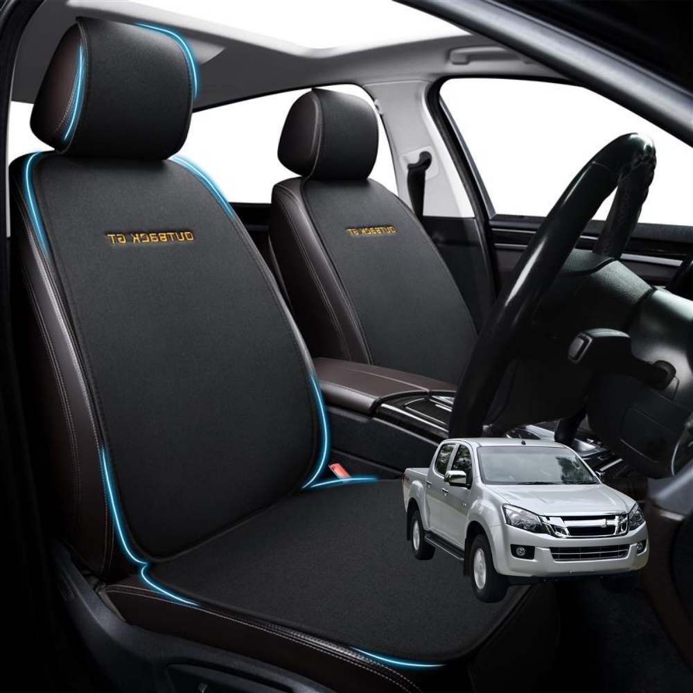 Car Front Seat Cushion Pad for Isuzu D-Max Crew Cab 2012 - 2018 - Pressure Relief - 27 x 26 x 10 cm