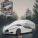 Silvershield Outdoor Car Cover for Maserati Ghibli 2014 - Current L - Grey-1