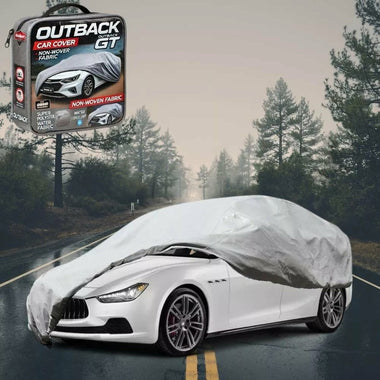 Silvershield Outdoor Car Cover for Maserati Ghibli 2014 - Current - L - Grey
