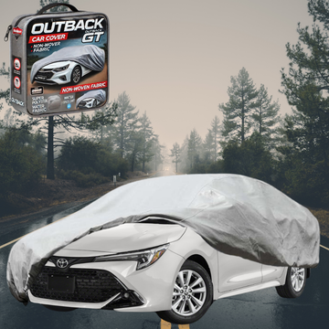Silvershield Outdoor Car Cover for Toyota Corolla 2013 - 2018 Hatch (E160/170/180) - L - Grey