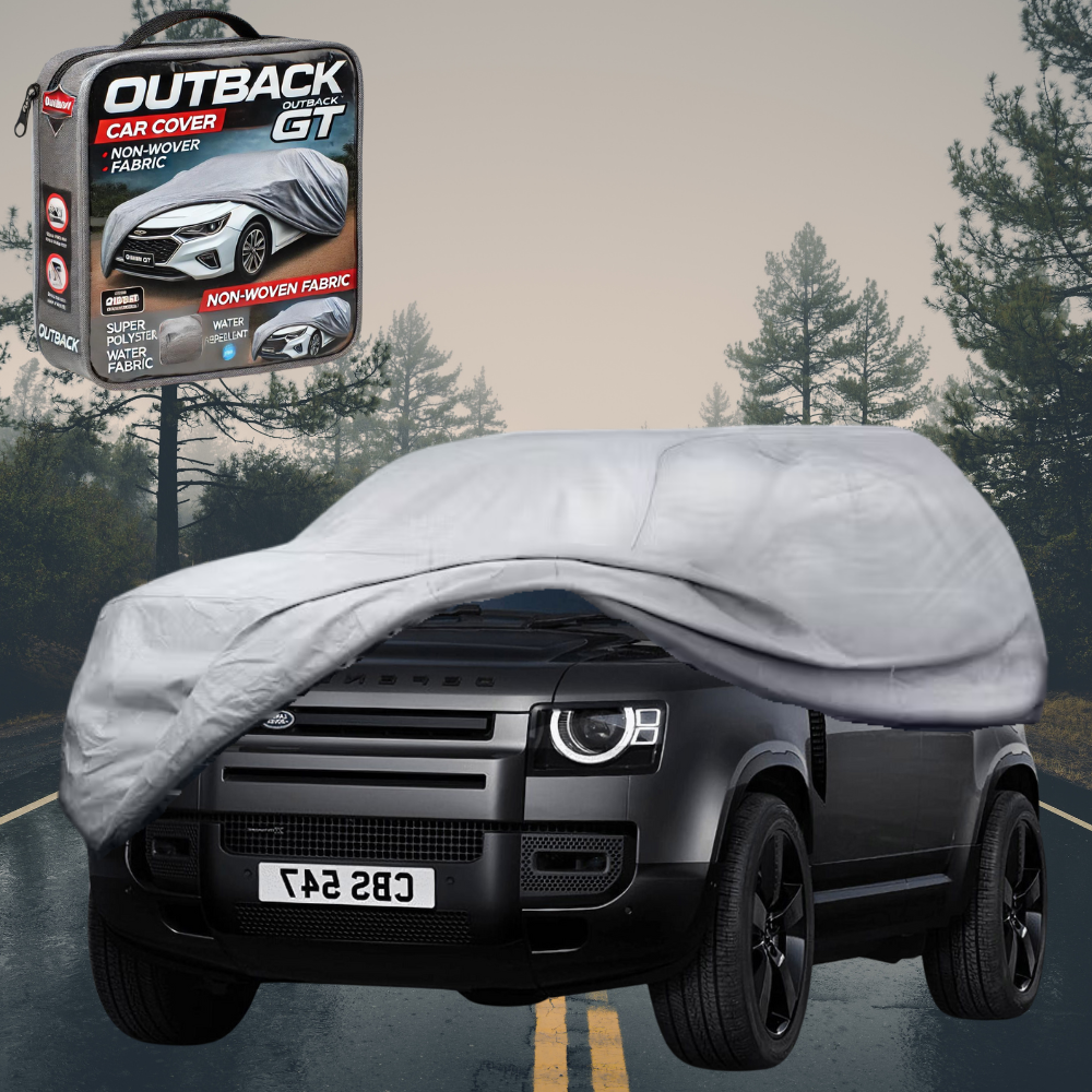 Silvershield Outdoor Car Cover for Land Rover Defender 90 2020 - Current L663 LC - Grey