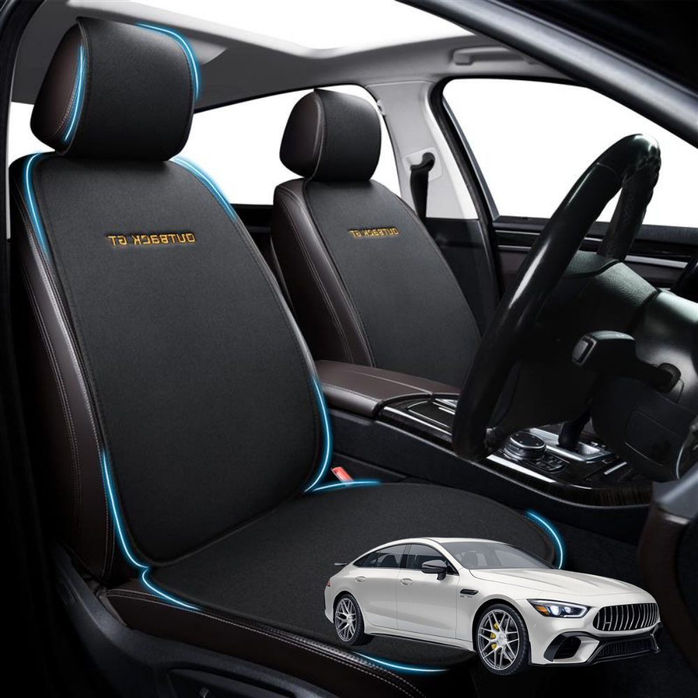 Car Front Seat Cushion Pad for Mercedes-Benz AMG GT 2014 - 2022 4-Door Coupe - Pressure Relief - 27 x 26 x 10 cm