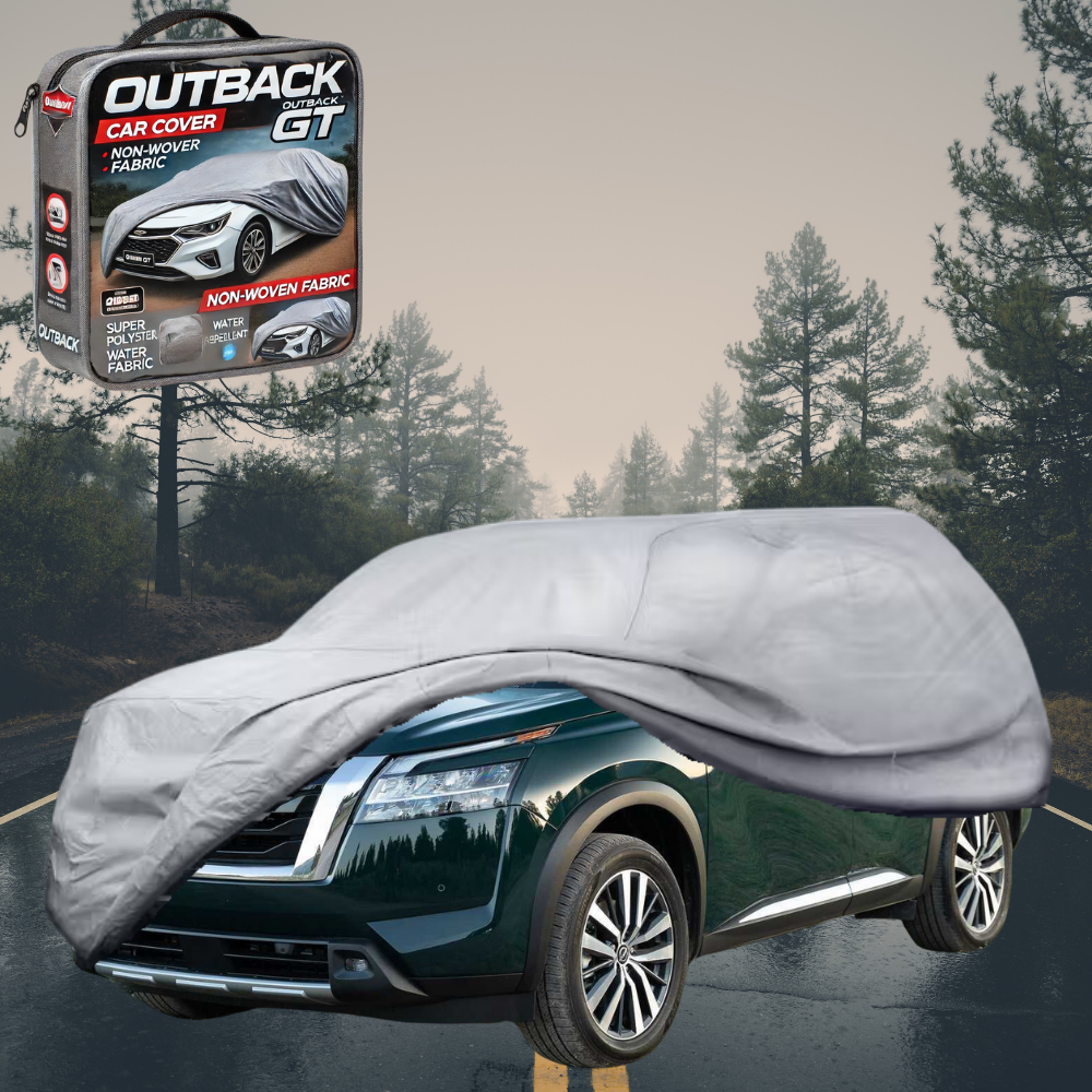Silver Shield Outdoor Car Cover for Nissan Pathfinder 2022 - Current 7 seater (R53) XL - Grey
