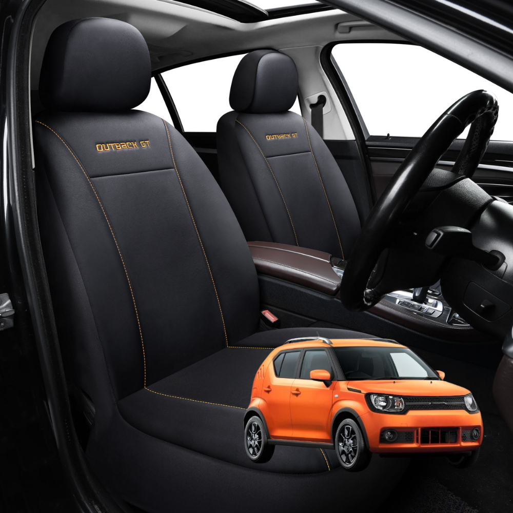 Car Front Seat Cover for Suzuki Ignis 2016 - Current MF - Black
