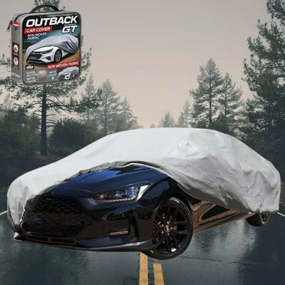 Silvershield Outdoor Car Cover for Hyundai Veloster 2018 - 2020 (JS) L - Grey