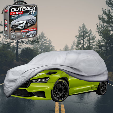 Silvershield Outdoor Car Cover for Skoda Fabia 2022 - Current L - Grey