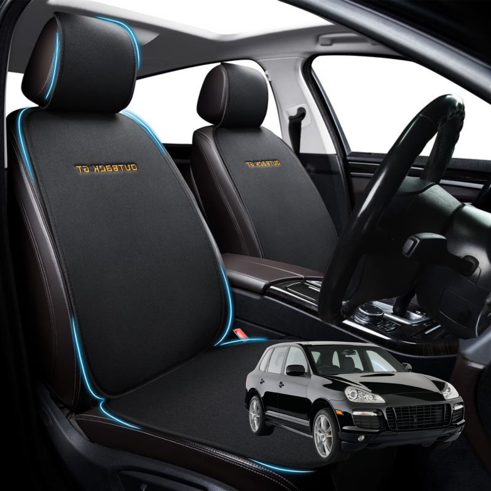 Car Front Seat Cushion Pad for Porsche Cayenne 2002 - 2010 9PA, 9PA Facelift - Pressure Relief - 27 x 26 x 10 cm