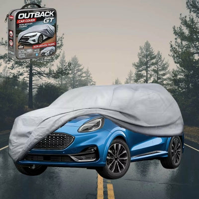 Silvershield Outdoor Car Cover for Ford Puma 2019 - Current JK L - Grey
