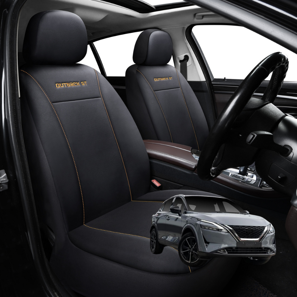 Car Front Seat Cover for Nissan QASHQAI 2022 - Current (J12) - Black