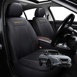 Car Front Seat Cover for Nissan QASHQAI 2022 - Current (J12) - Black - 27 x 26 x 10 cm