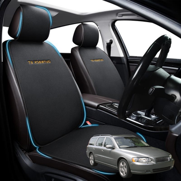 Car Front Sideless Seat Cushion for Volvo V70 2000 - 2007 Mk II, Mk II Facelift - Pressure Relief - 27 x 26 x 10 cm
