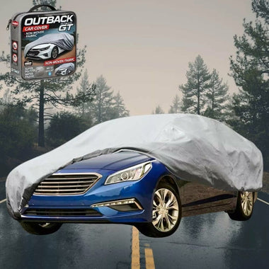 Silvershield Outdoor Car Cover for Hyundai Sonata 2015 - 2020 LF - L - Grey
