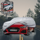 Silvershield Outdoor Car Cover for Audi A4 S4 RS4 2016 - Current (B9) L - Grey-1