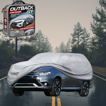 Silvershield Outdoor Car Cover for Mitsubishi Outlander P-HEV 2013 - 2020 - LC - Grey