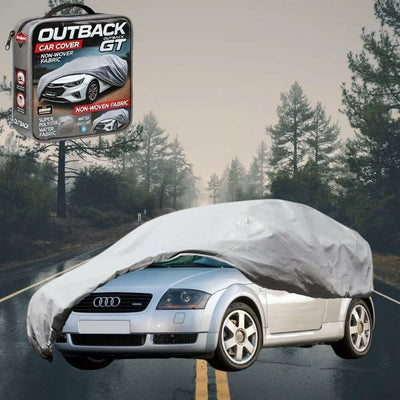 Silvershield Outdoor Car Cover for Audi TT TTS TTRS 1998 - 2006 (MK1) M - Grey