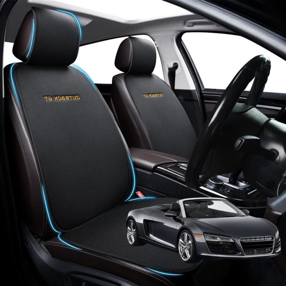 Car Front Seat Cushion Pad for Audi R8 2006 - 2015 - Pressure Relief - 27 x 26 x 10 cm