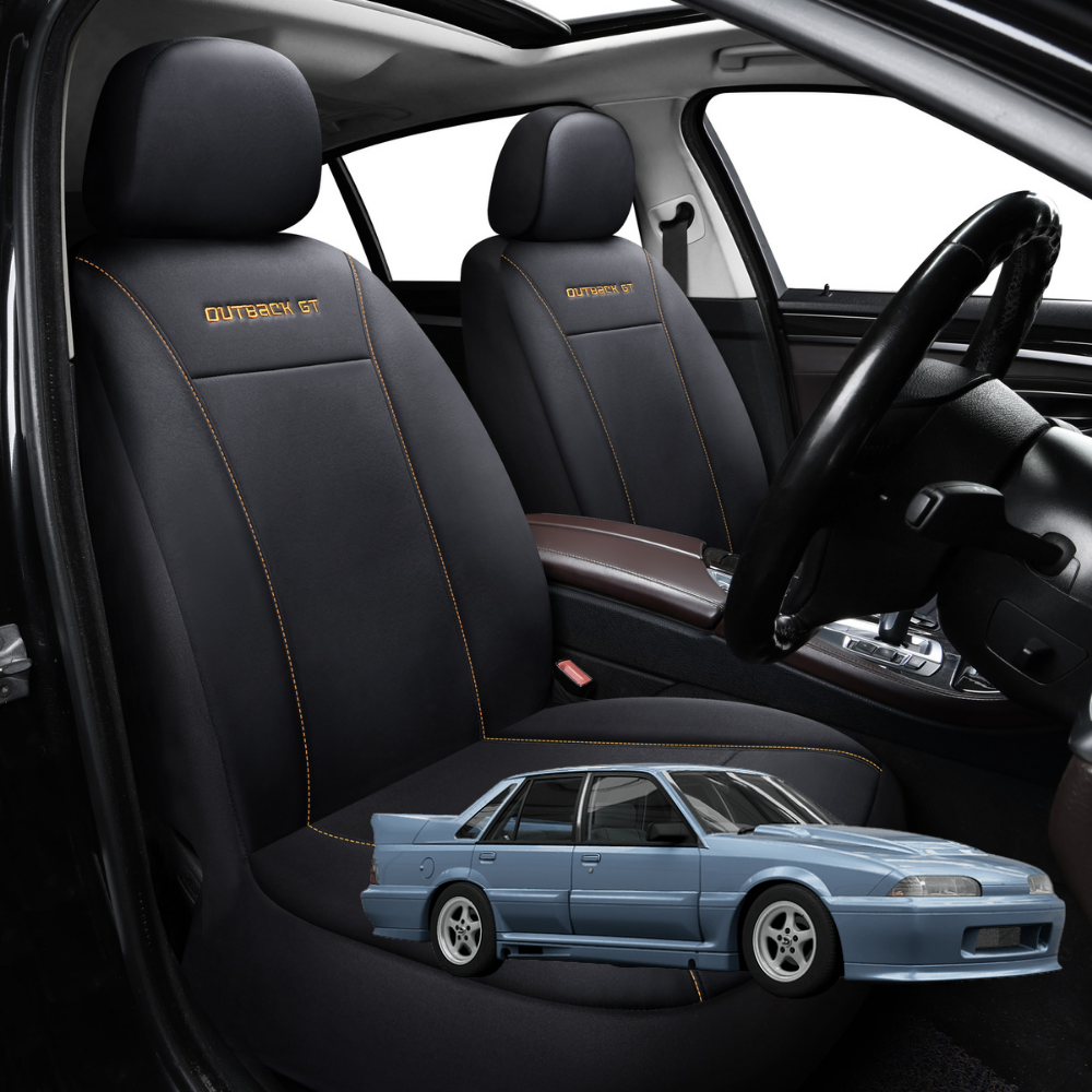 Car Front Seat Cover for Holden Combo 2002 - 2013 (XC)  - Black