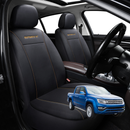 Car Front Seat Cover for VolksWagen Amarok Dual Cab 2010 - 2022 2H, 2H Facelift - Black - 27 x 26 x 10 cm-1
