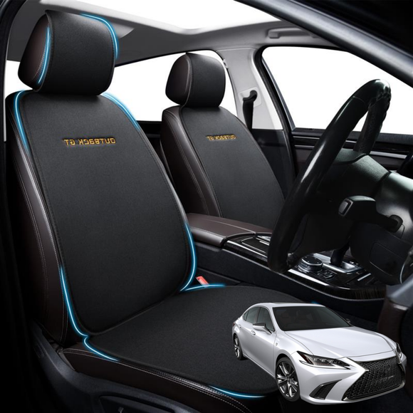 Car Front Sideless Seat Cushion for Lexus ES 2019 - Current 70R - Pressure Relief - 27 x 26 x 10 cm