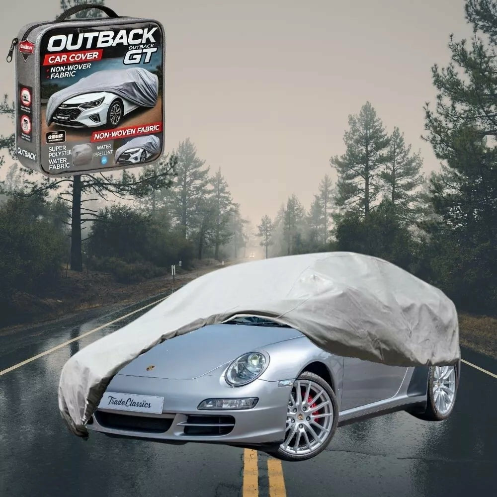 Silvershield Outdoor Car Cover for Porsche 911 2005 - 2012 (997 without Bose) XXL - Grey