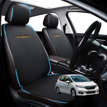 Car Front Sideless Seat Cushion for Honda Jazz 2014 - 2021 (FIT GK/GH/GP) - Pressure Relief - 27 x 26 x 10 cm
