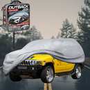 Silvershield Outdoor Car Cover for Hummer H2 2003 - 2009 XL - Grey-1