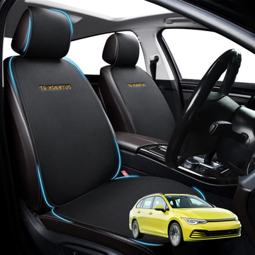 Car Front Sideless Seat Cushion for VolksWagen Golf 2021 - Current Hatch/Wagon (MK8) - Pressure Relief - 27 x 26 x 10 cm